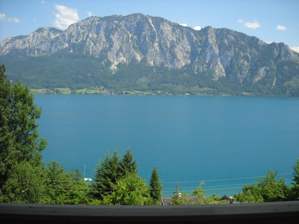 Pension Christina Unterach am Attersee Exterior foto